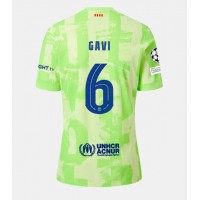 Camisa de Futebol Barcelona Paez Gavi #6 Equipamento Alternativo 2024-25 Manga Curta